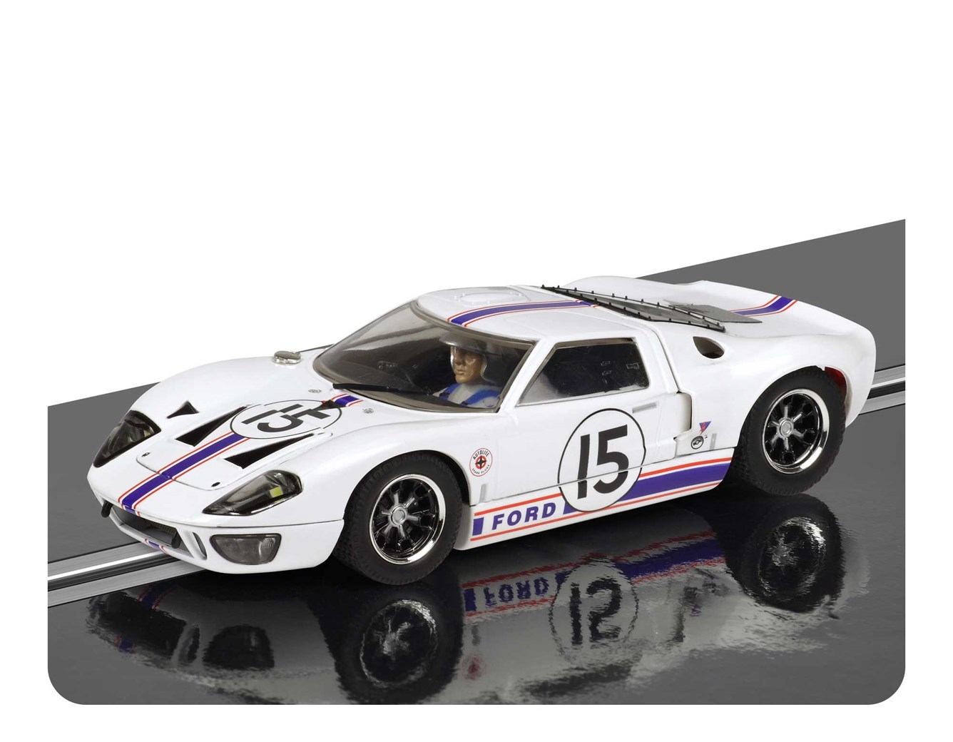 Scalextric ford gt40 chassis #9